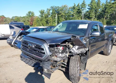 2019 Toyota Tacoma Sr5 V6 from USA, damaged, VIN 5TFSZ5AN7KX210465